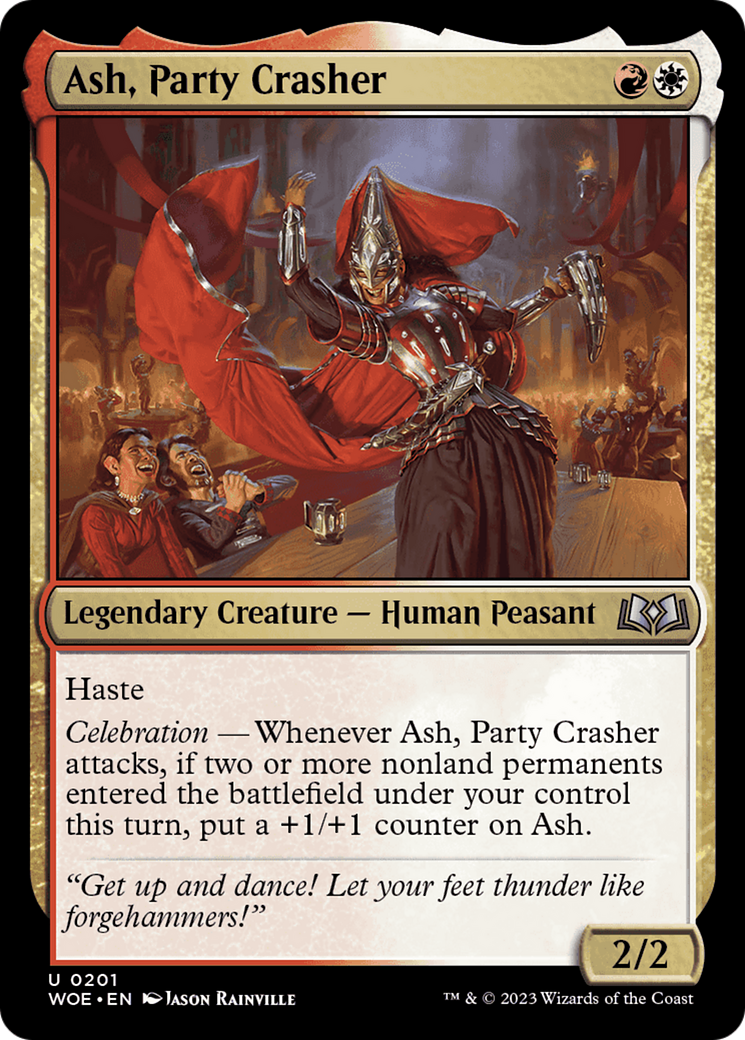 Ash, Party Crasher [Wilds of Eldraine] | Boutique FDB TCG