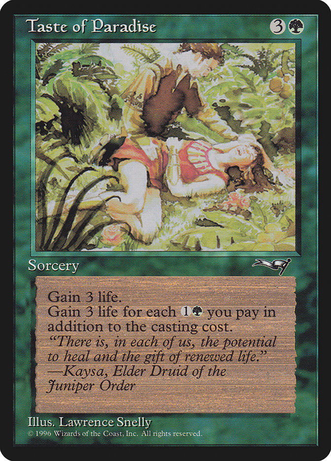 Taste of Paradise (Red Attire) [Alliances] | Boutique FDB TCG