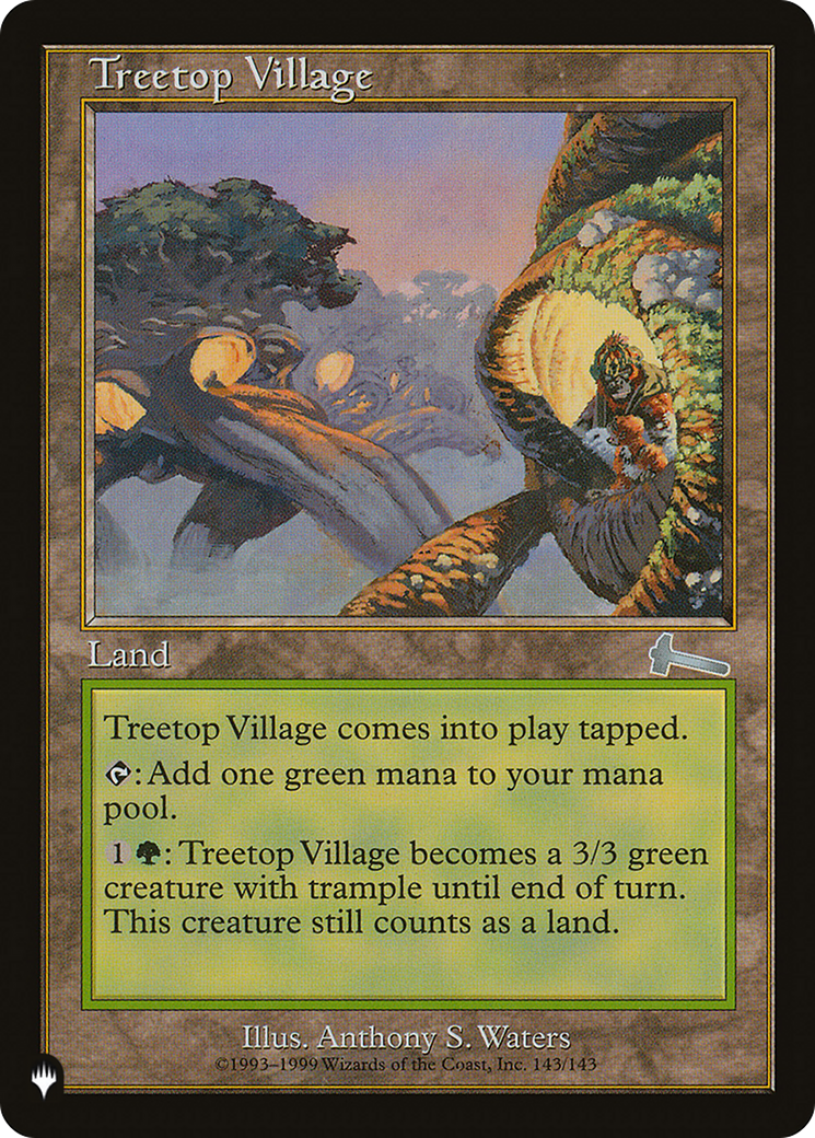 Treetop Village [The List Reprints] | Boutique FDB TCG