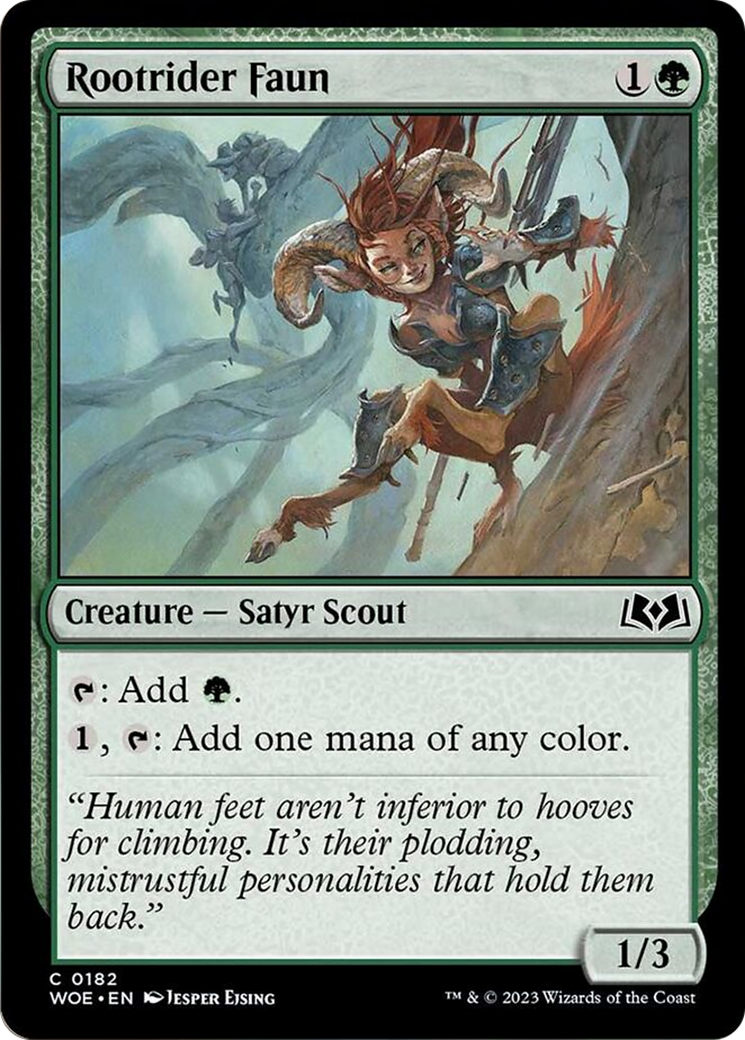 Rootrider Faun [Wilds of Eldraine] | Boutique FDB TCG