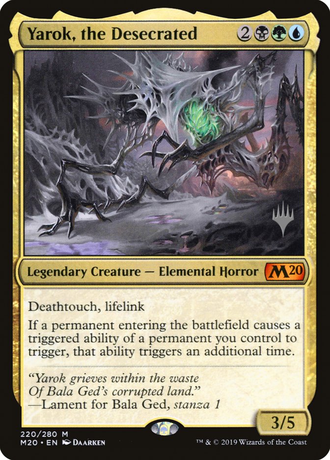 Yarok, the Desecrated (Promo Pack) [Core Set 2020 Promos] | Boutique FDB TCG