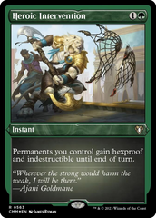 Heroic Intervention (Foil Etched) [Commander Masters] | Boutique FDB TCG