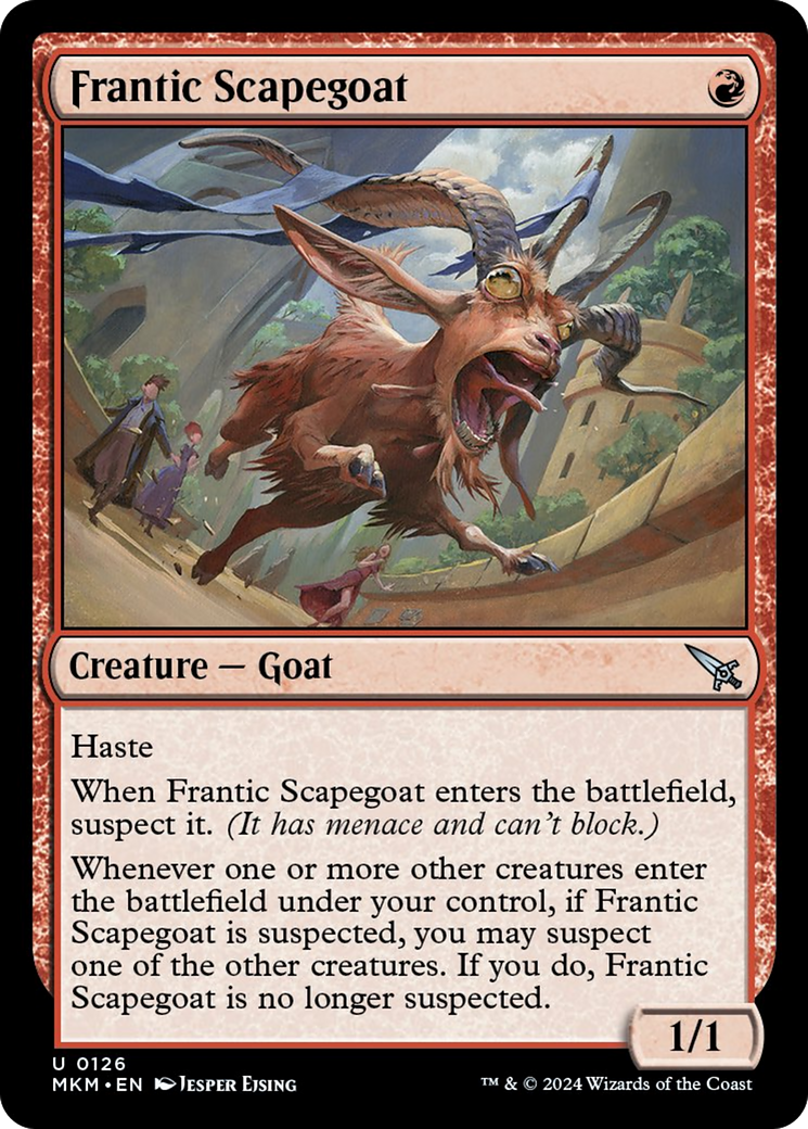 Frantic Scapegoat [Murders at Karlov Manor] | Boutique FDB TCG