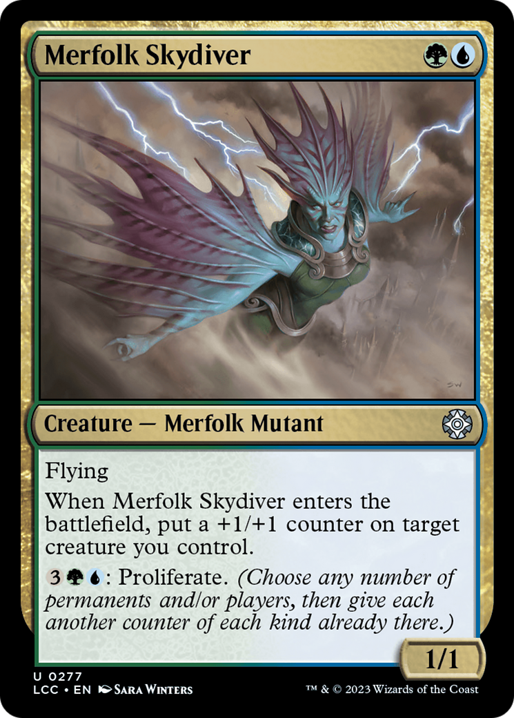 Merfolk Skydiver [The Lost Caverns of Ixalan Commander] | Boutique FDB TCG
