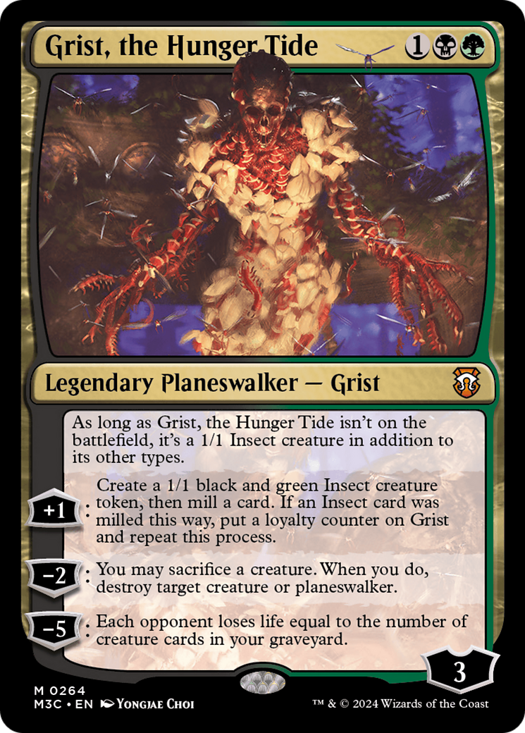 Grist, the Hunger Tide [Modern Horizons 3 Commander] | Boutique FDB TCG