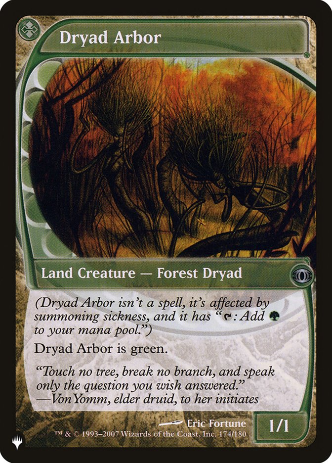 Dryad Arbor [The List] | Boutique FDB TCG