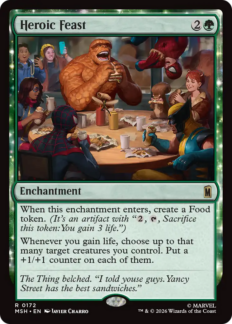 Heroic Feast [Marvel Super Heroes] | Boutique FDB TCG
