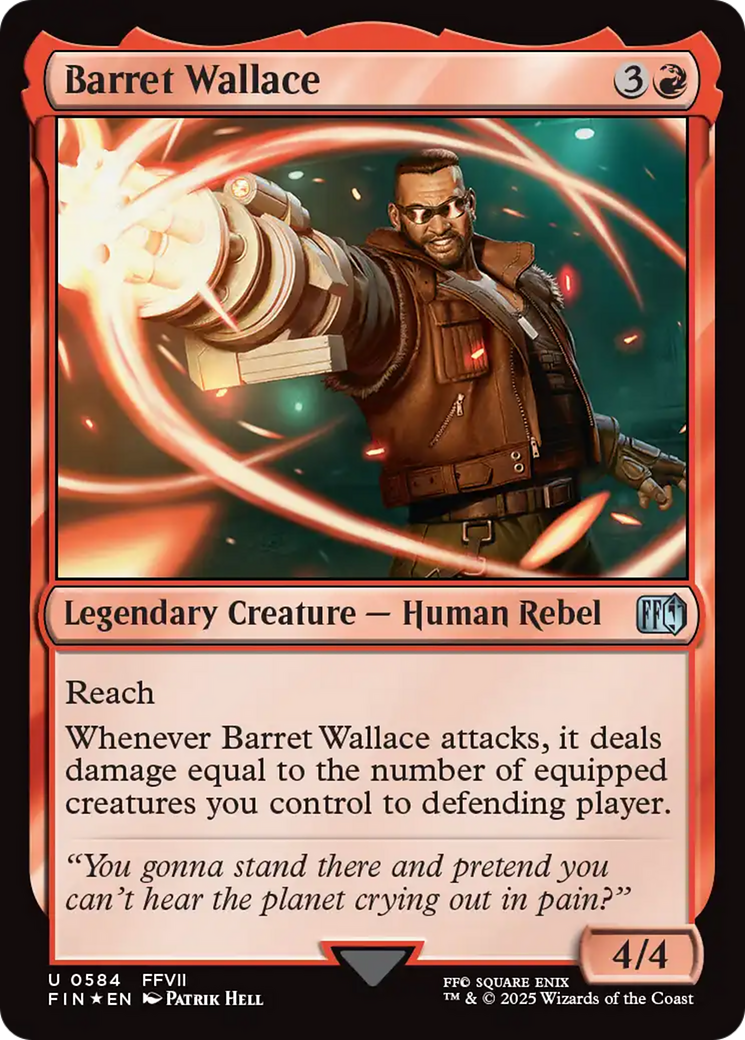 Barret Wallace (Surge Foil) [FINAL FANTASY] | Boutique FDB TCG