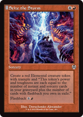 Seize the Storm (Retro Frame) [Innistrad Remastered] | Boutique FDB TCG