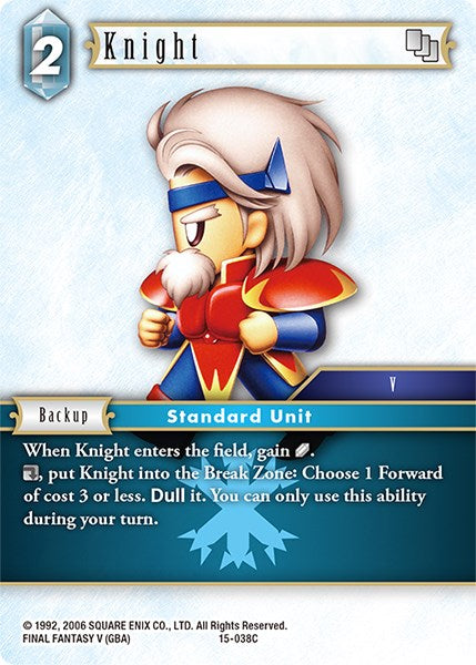 Knight [Crystal Dominion] | Boutique FDB TCG