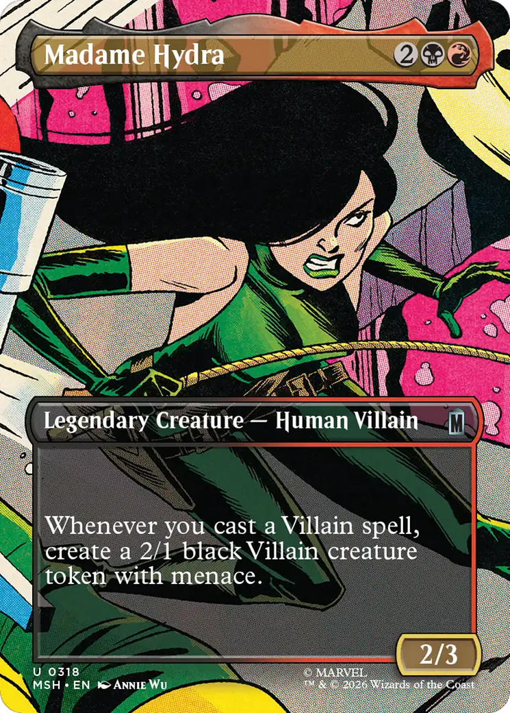 Madame Hydra (Borderless) [Marvel Super Heroes] | Boutique FDB TCG