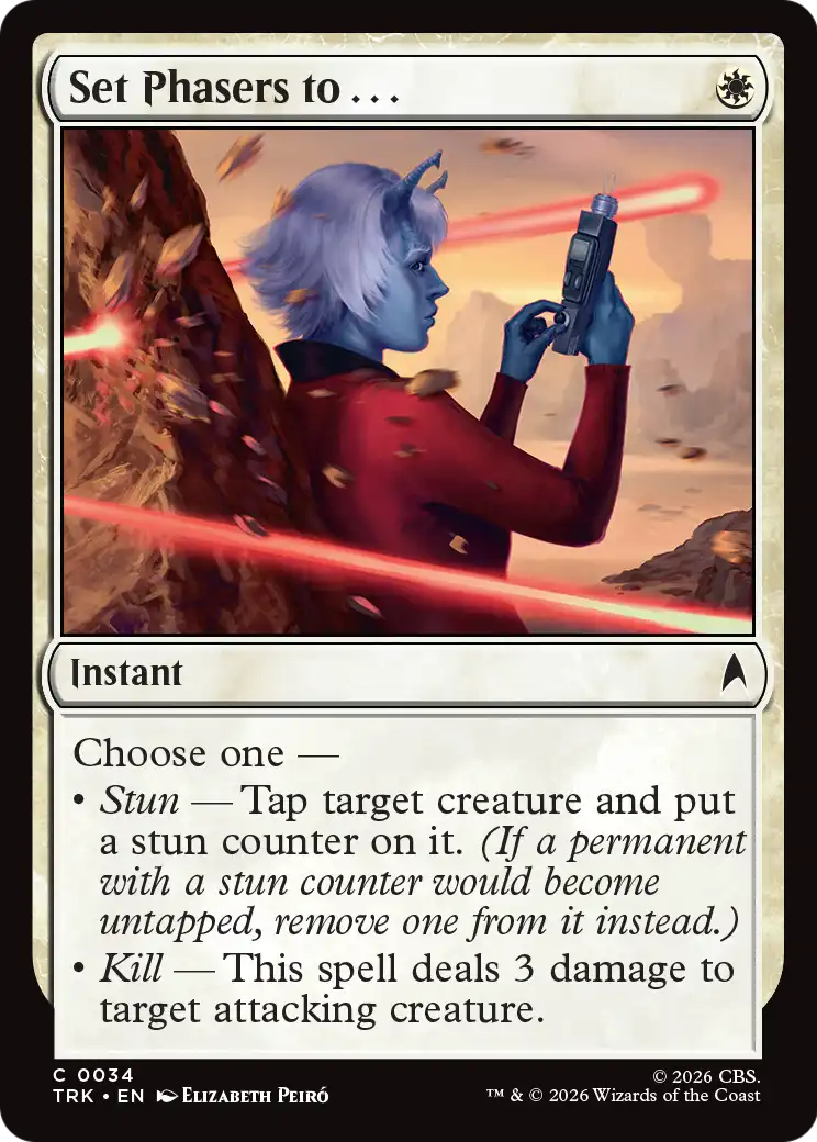 Set Phasers to . . . [Star Trek] | Boutique FDB TCG