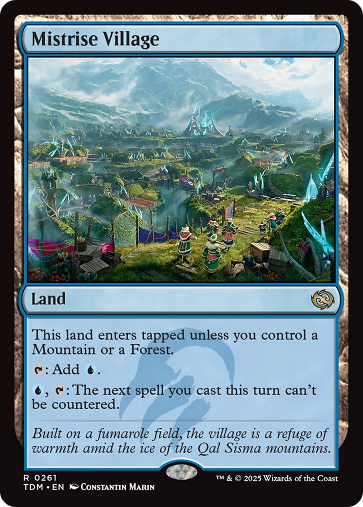 Mistrise Village [Tarkir: Dragonstorm] | Boutique FDB TCG
