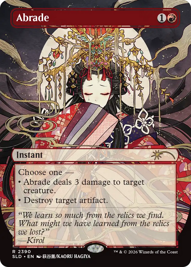 Abrade (2390) [Secret Lair Drop] | Boutique FDB TCG
