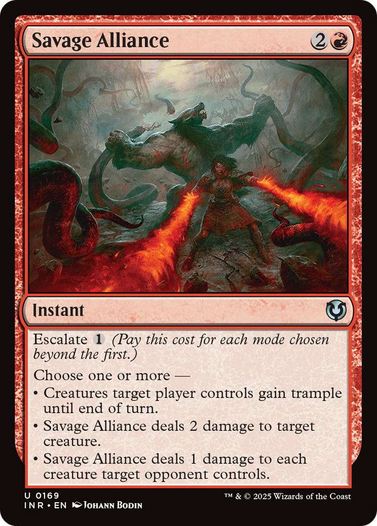 Savage Alliance [Innistrad Remastered] | Boutique FDB TCG
