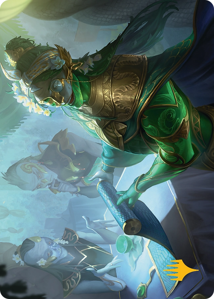 Sibsig Appraiser Art Card (8/54) [Tarkir: Dragonstorm Art Series] | Boutique FDB TCG