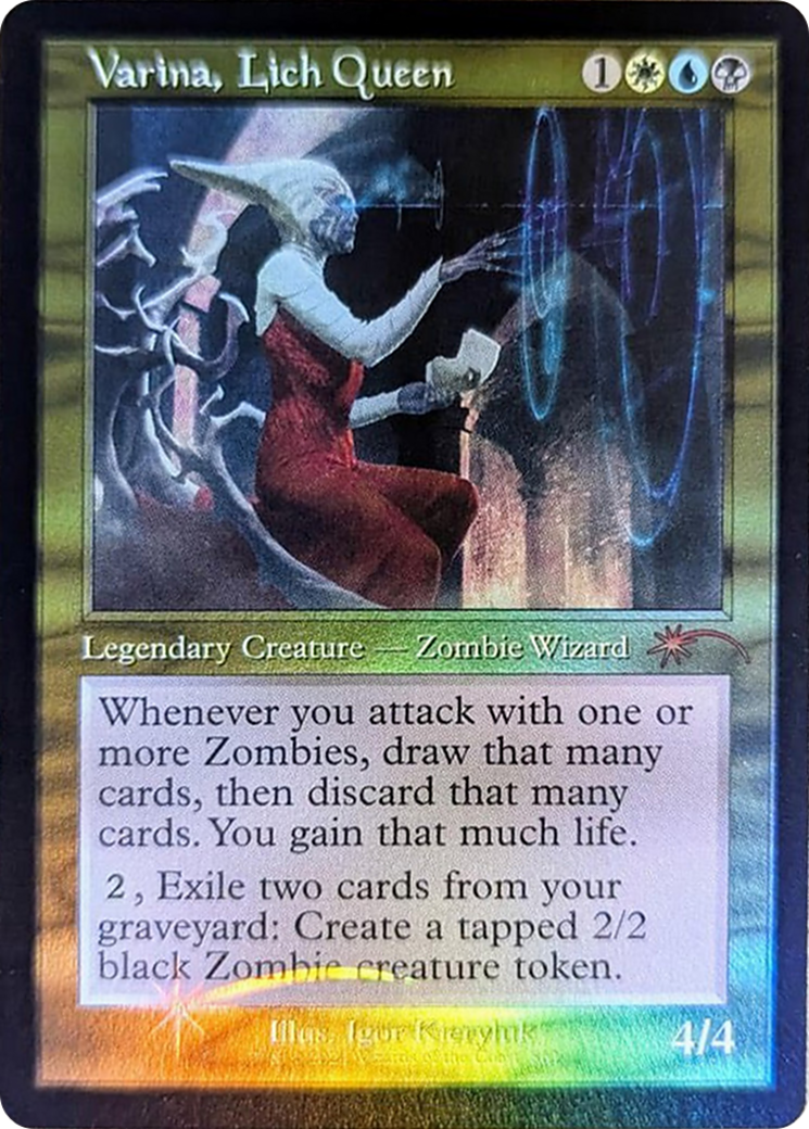 Varina, Lich Queen (Retro Frame) [Secret Lair Drop Series] | Boutique FDB TCG