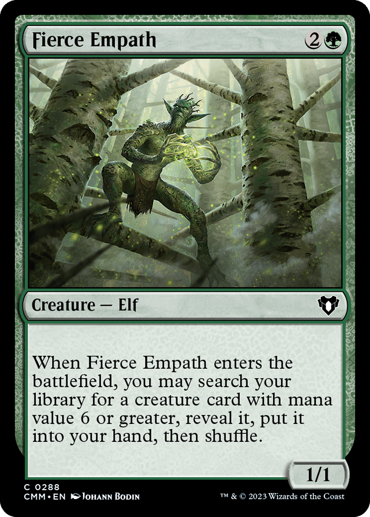 Fierce Empath [Commander Masters] | Boutique FDB TCG