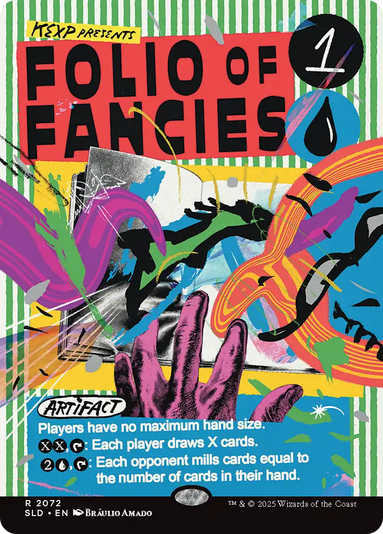Folio of Fancies (Rainbow Foil) [Secret Lair Drop Series] | Boutique FDB TCG