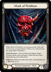 Mask of Perdition [DYN118] (Dynasty)  Rainbow Foil | Boutique FDB TCG