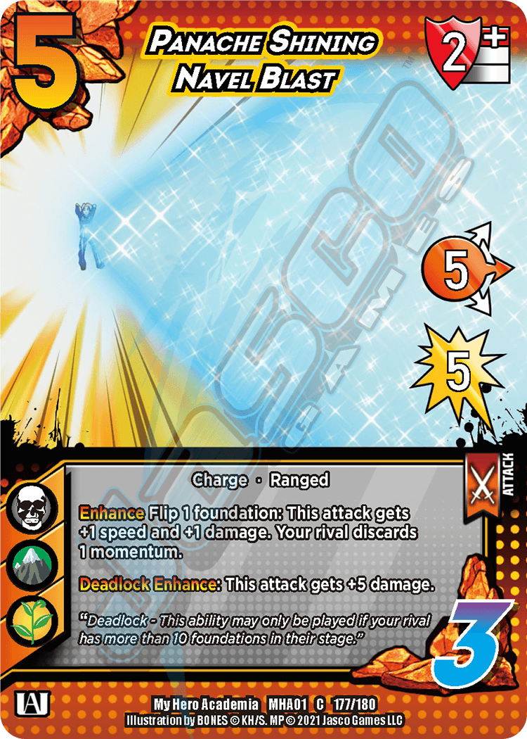 Panache Shining Navel Blast [Series 1 Unlimited] | Boutique FDB TCG