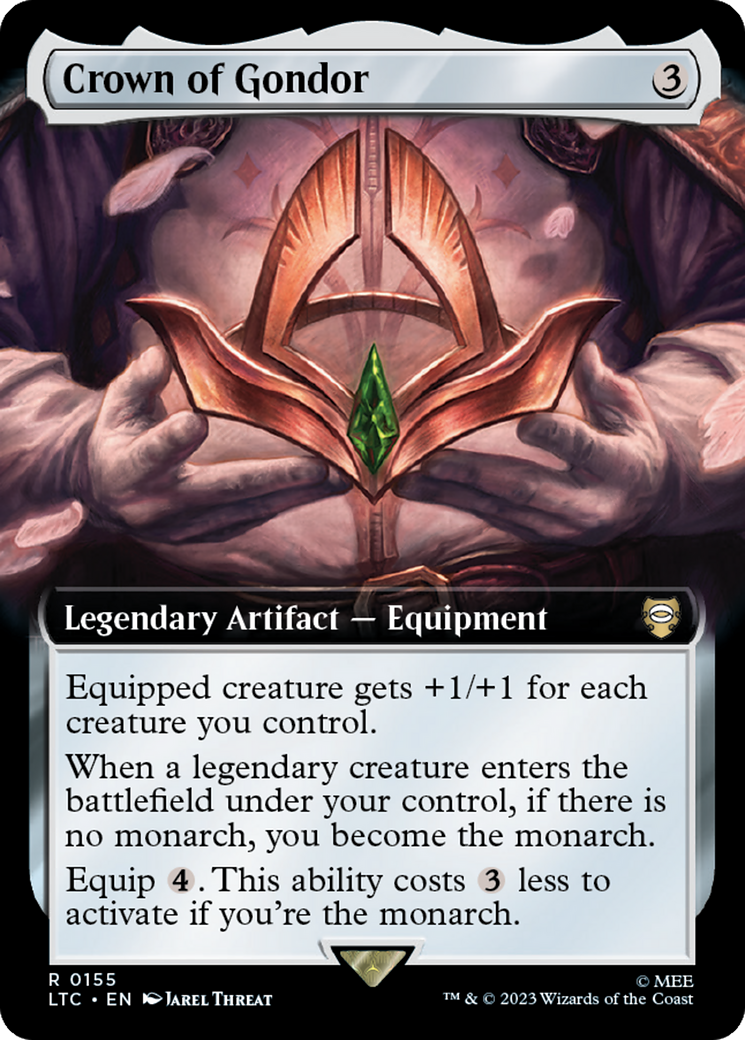 Crown of Gondor (Extended Art) [The Lord of the Rings: Tales of Middle-Earth Commander] | Boutique FDB TCG