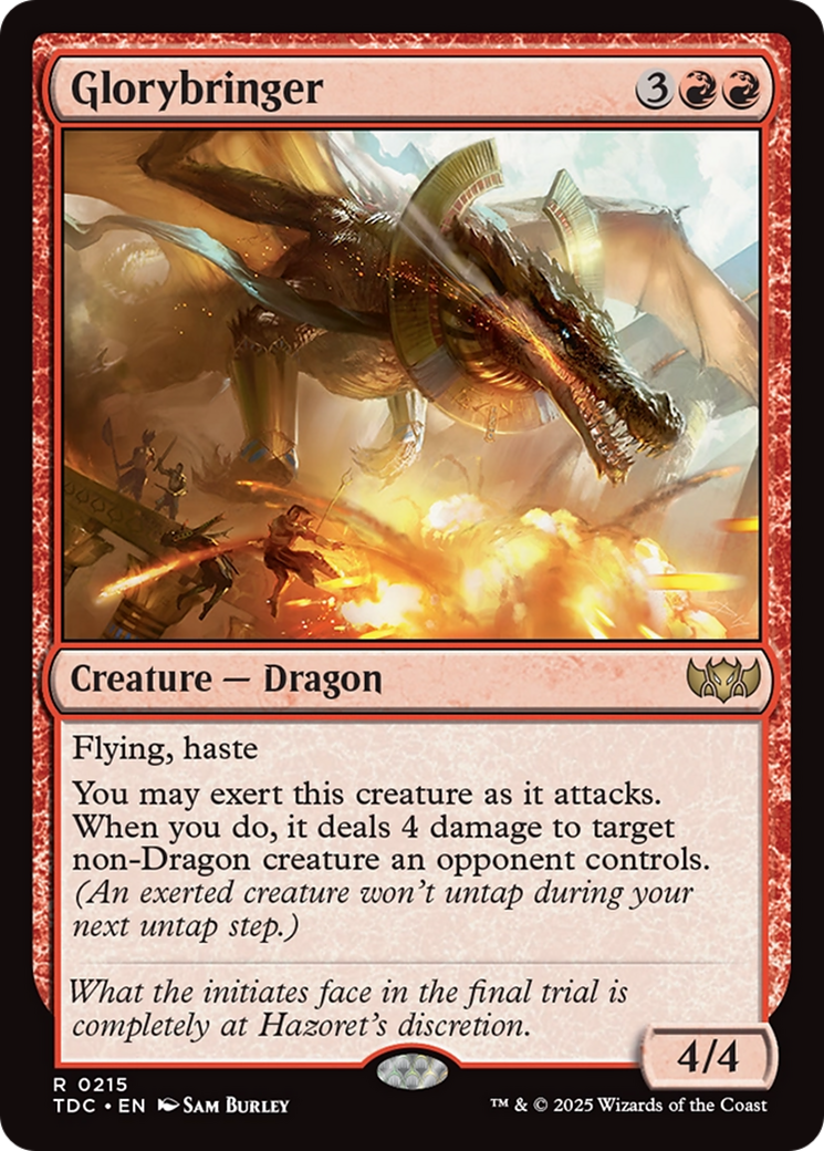 Glorybringer [Tarkir: Dragonstorm Commander] | Boutique FDB TCG