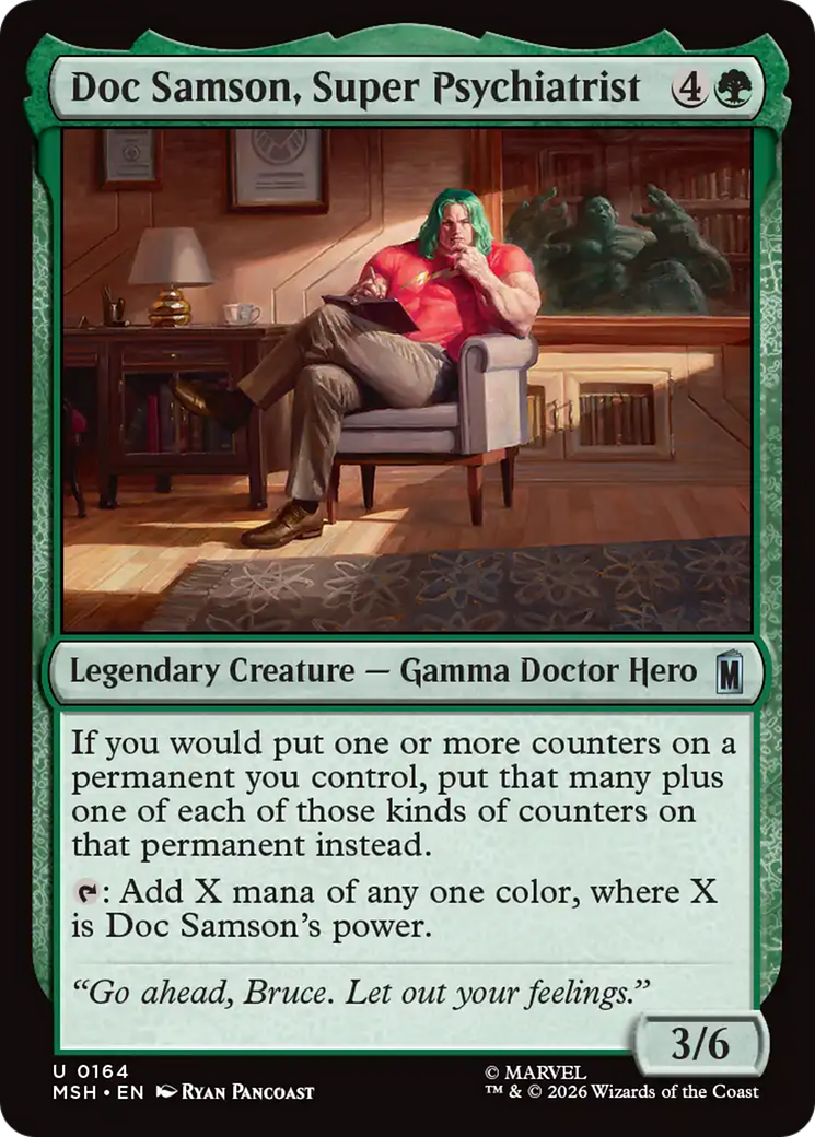 Doc Samson, Super Psychiatrist [Marvel Super Heroes] | Boutique FDB TCG