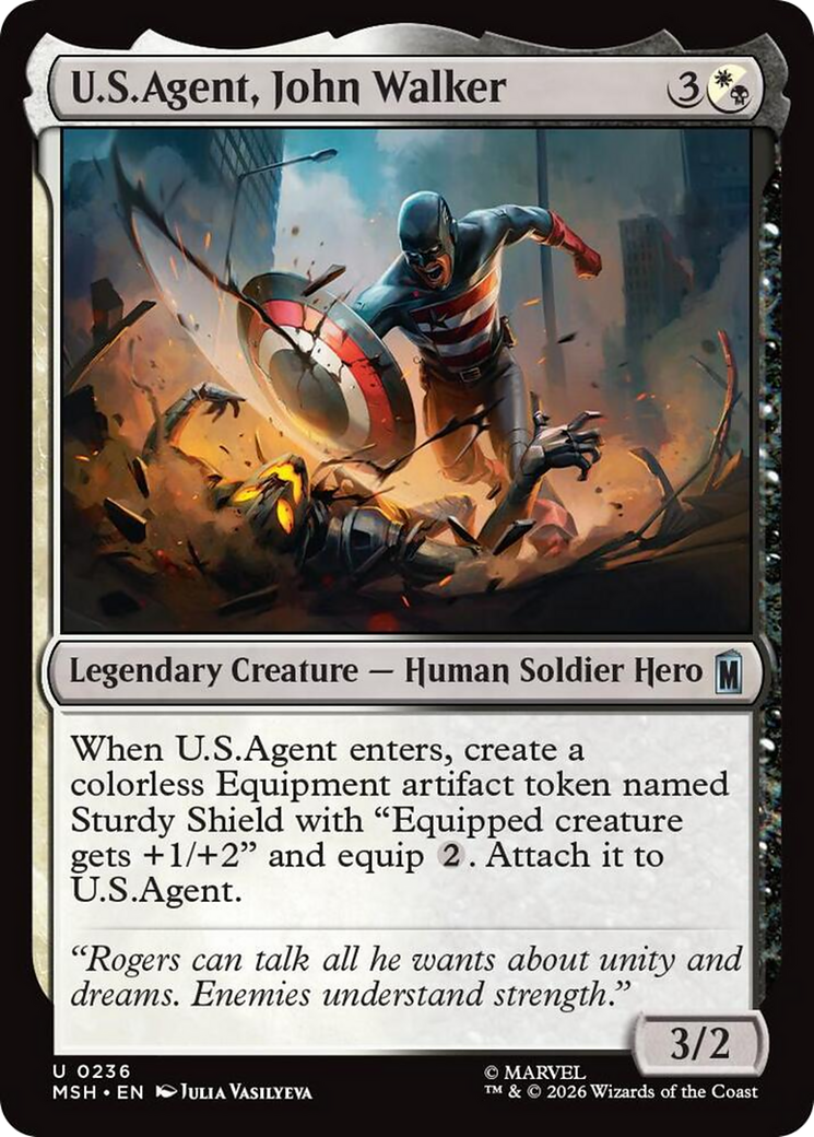 U.S.Agent, John Walker [Marvel Super Heroes] | Boutique FDB TCG