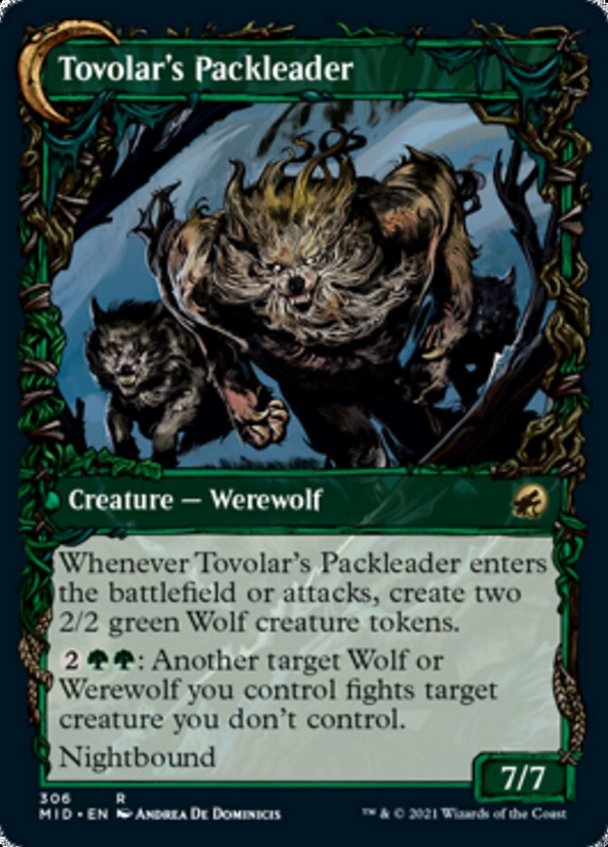 Tovolar's Huntmaster // Tovolar's Packleader (Showcase Equinox) [Innistrad: Midnight Hunt] | Boutique FDB TCG