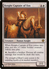 Knight-Captain of Eos [The List] | Boutique FDB TCG