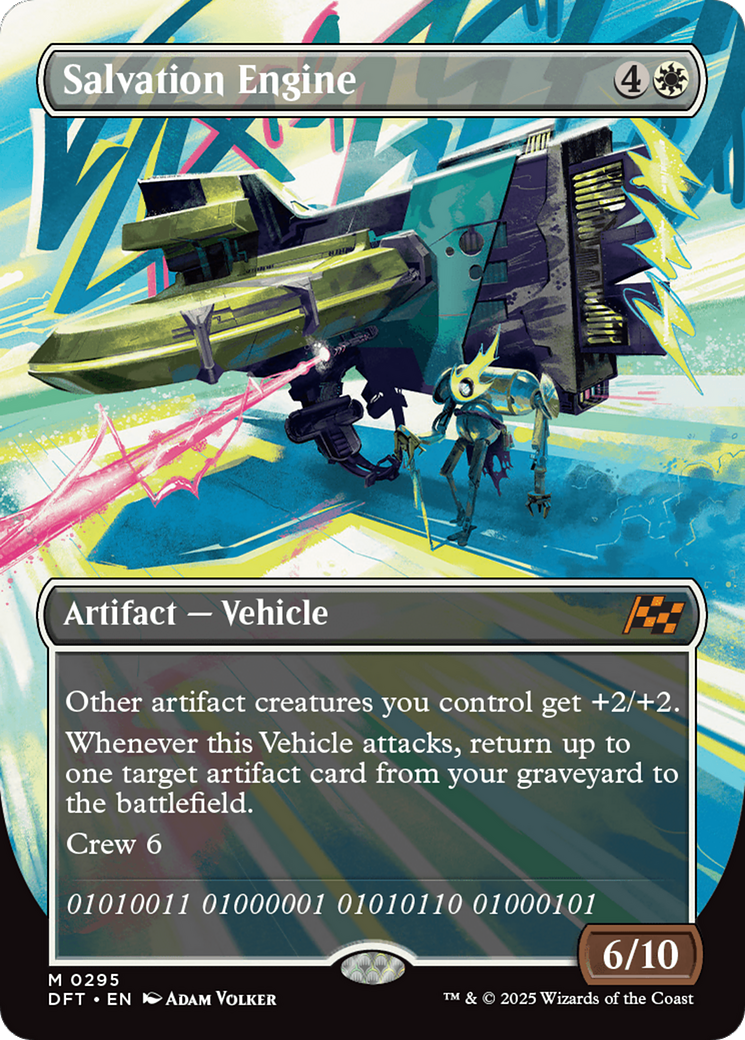 Salvation Engine (Borderless) [Aetherdrift] | Boutique FDB TCG