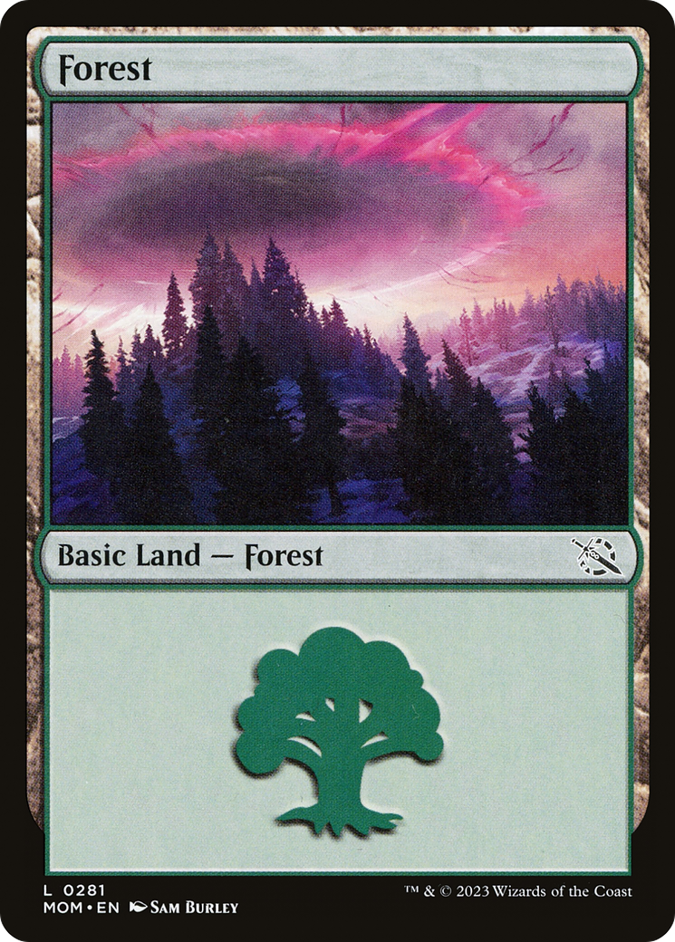 Forest (281) [March of the Machine] | Boutique FDB TCG