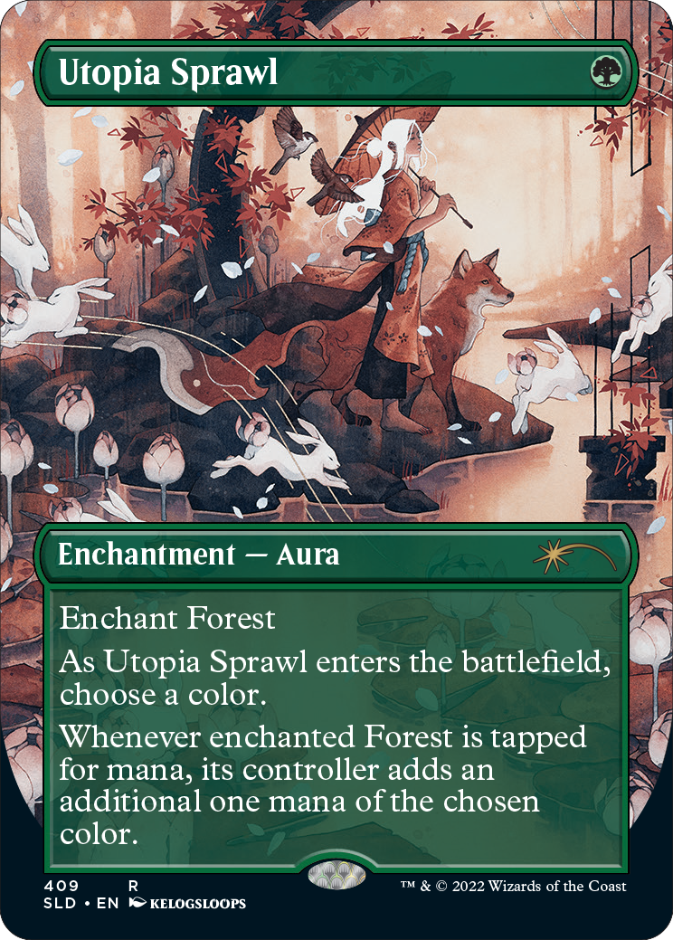 Utopia Sprawl (Borderless) [Secret Lair Drop Series] | Boutique FDB TCG