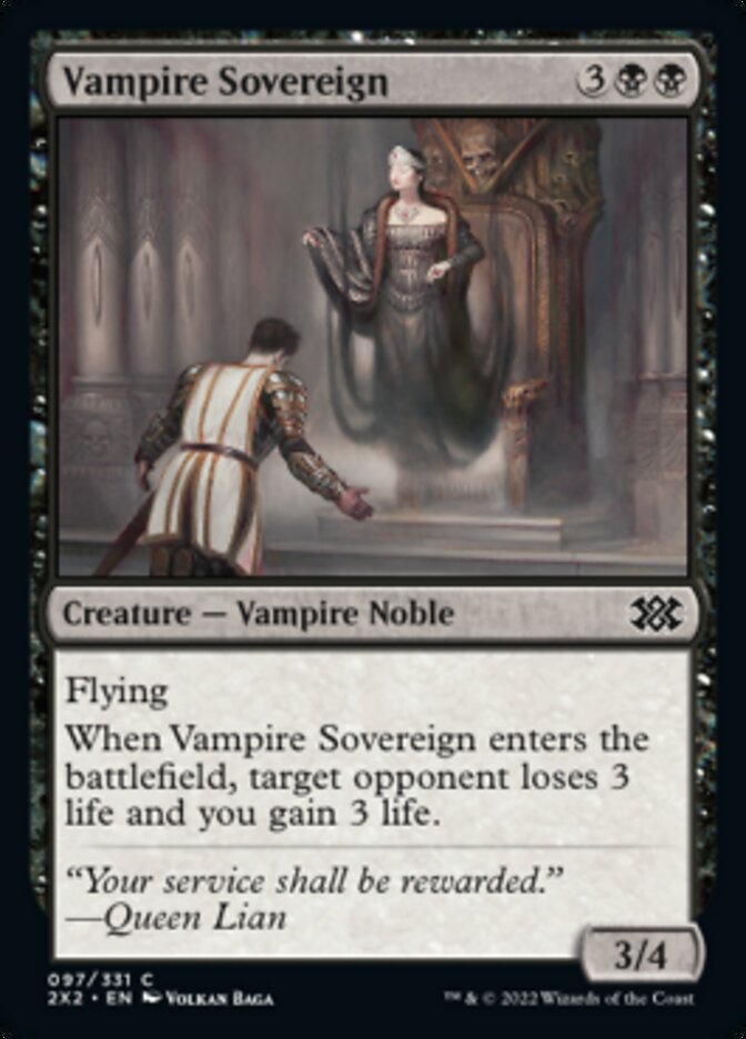 Vampire Sovereign [Double Masters 2022] | Boutique FDB TCG