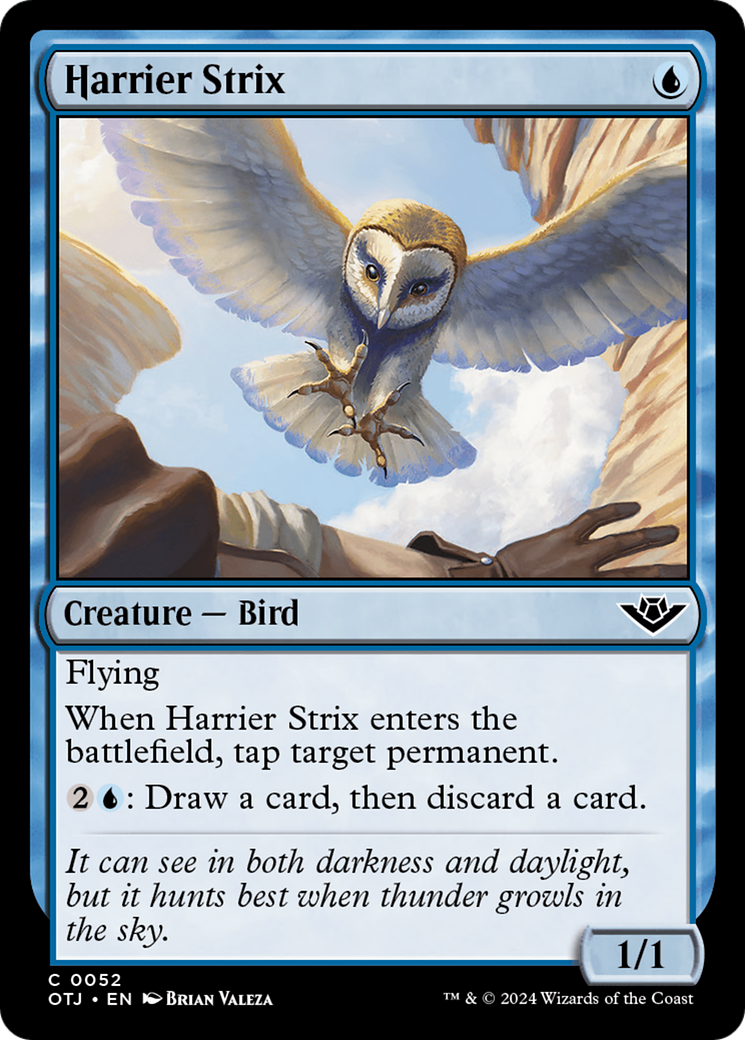 Harrier Strix [Outlaws of Thunder Junction] | Boutique FDB TCG