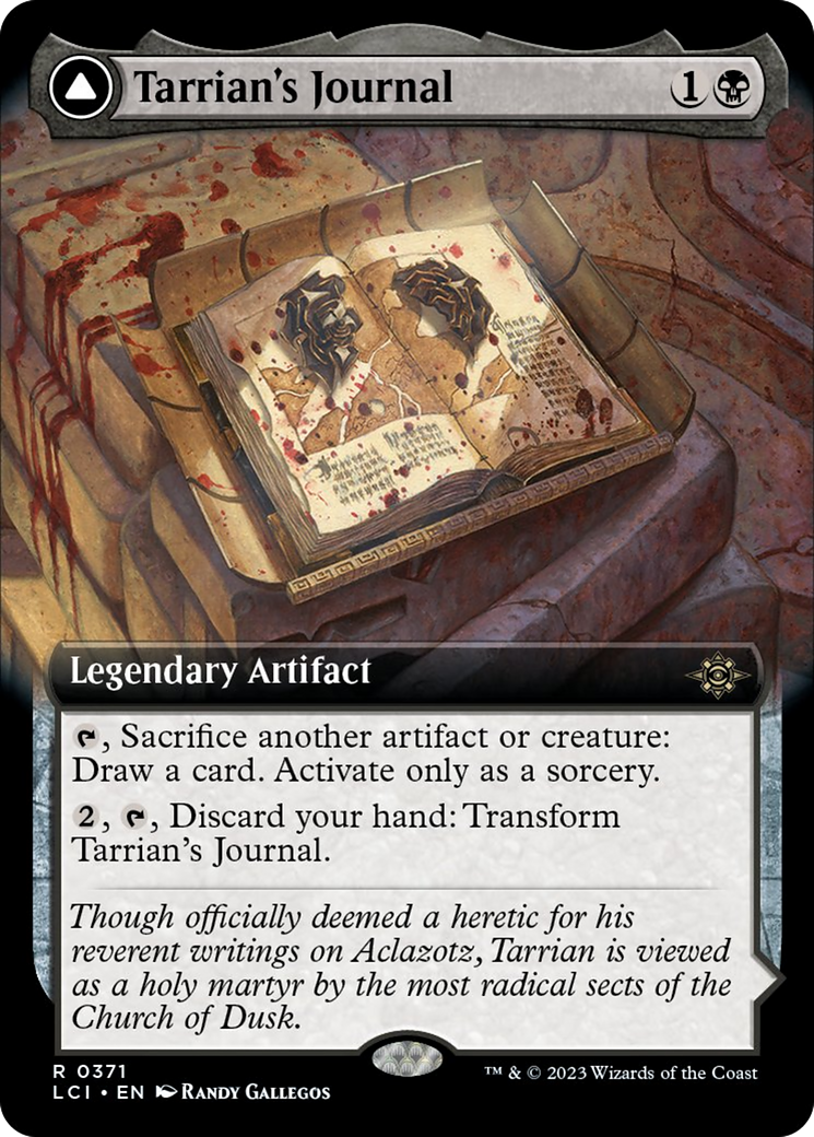 Tarrian's Journal // The Tomb of Aclazotz (Extended Art) [The Lost Caverns of Ixalan] | Boutique FDB TCG