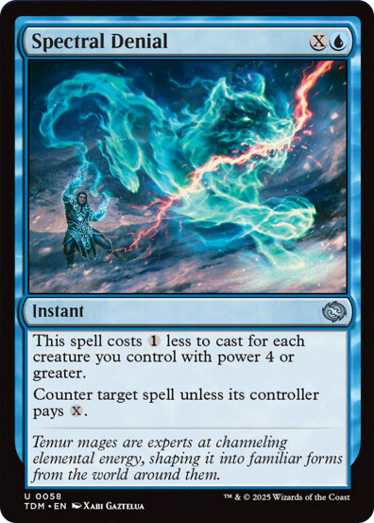 Spectral Denial [Tarkir: Dragonstorm] | Boutique FDB TCG