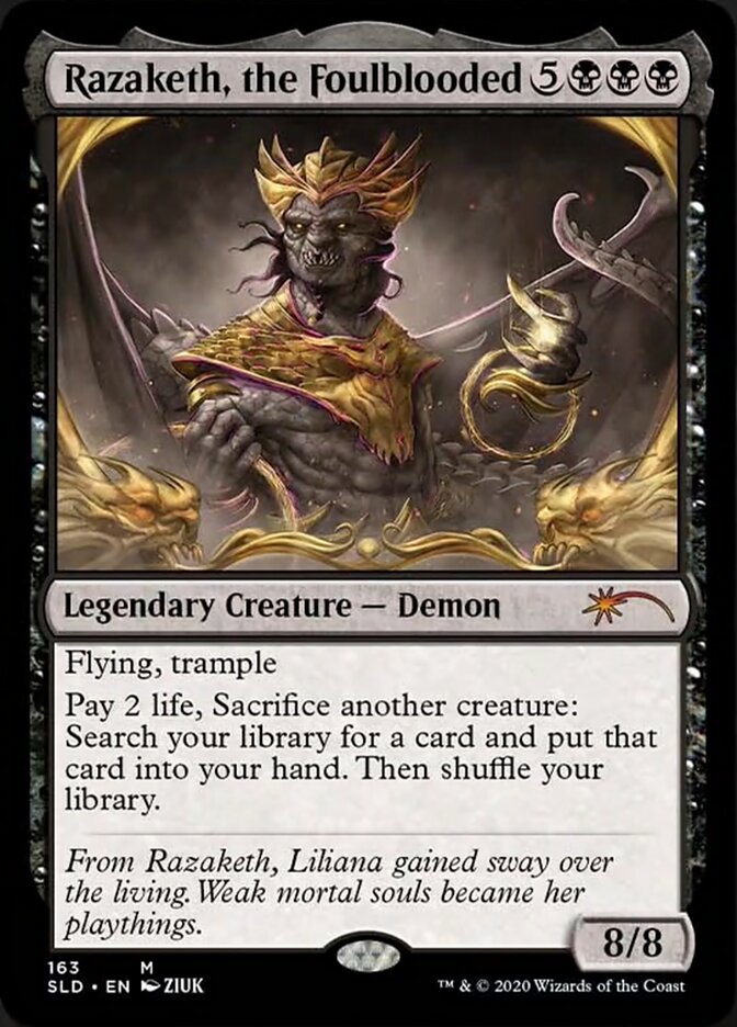 Razaketh, the Foulblooded [Secret Lair Drop Series] | Boutique FDB TCG