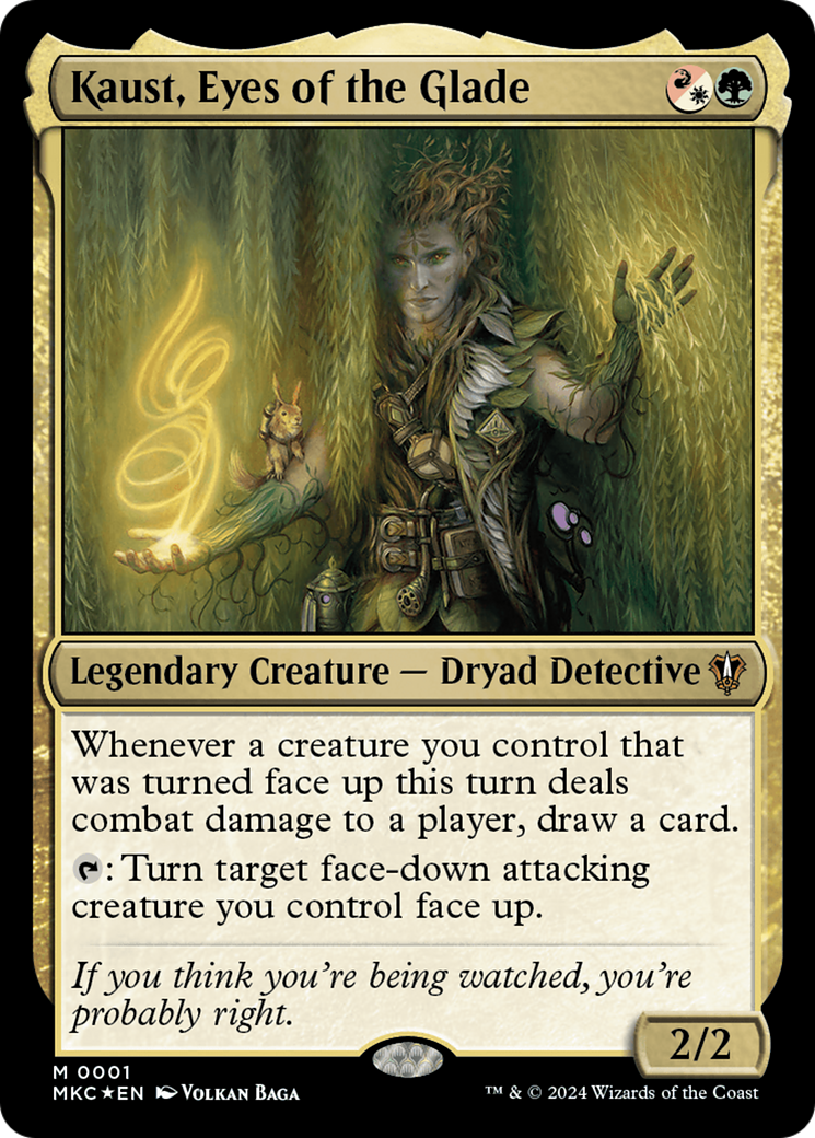 Kaust, Eyes of the Glade [Murders at Karlov Manor Commander] | Boutique FDB TCG