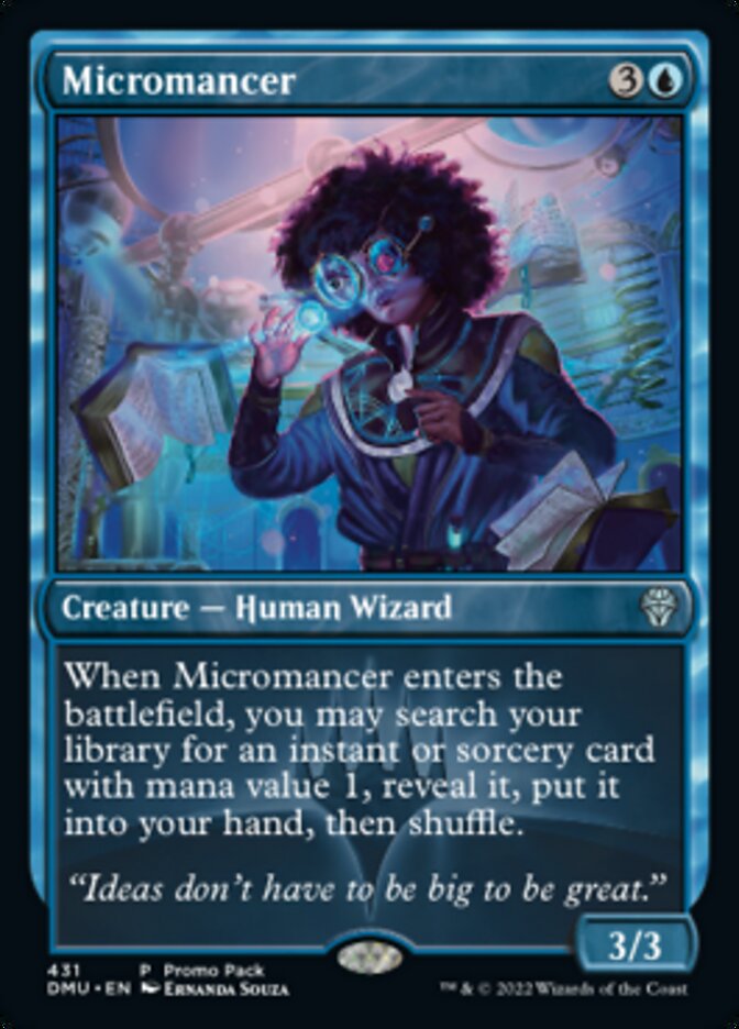 Micromancer (Promo Pack) [Dominaria United Promos] | Boutique FDB TCG