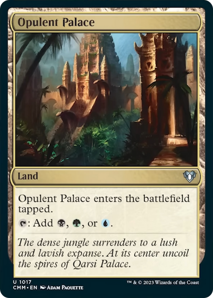 Opulent Palace [Commander Masters] | Boutique FDB TCG