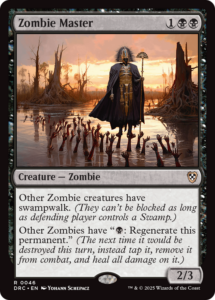 Zombie Master [Aetherdrift Commander] | Boutique FDB TCG