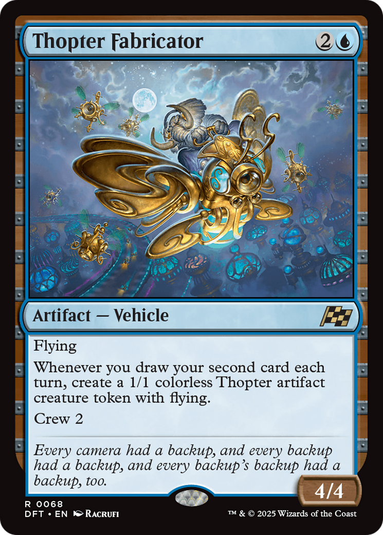 Thopter Fabricator [Aetherdrift] | Boutique FDB TCG