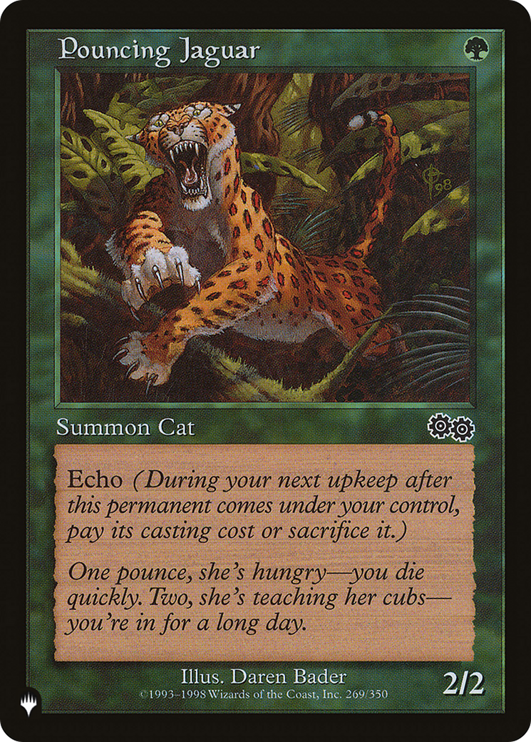 Pouncing Jaguar [The List] | Boutique FDB TCG