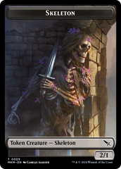 Detective // Skeleton Double-Sided Token [Murders at Karlov Manor Tokens] | Boutique FDB TCG