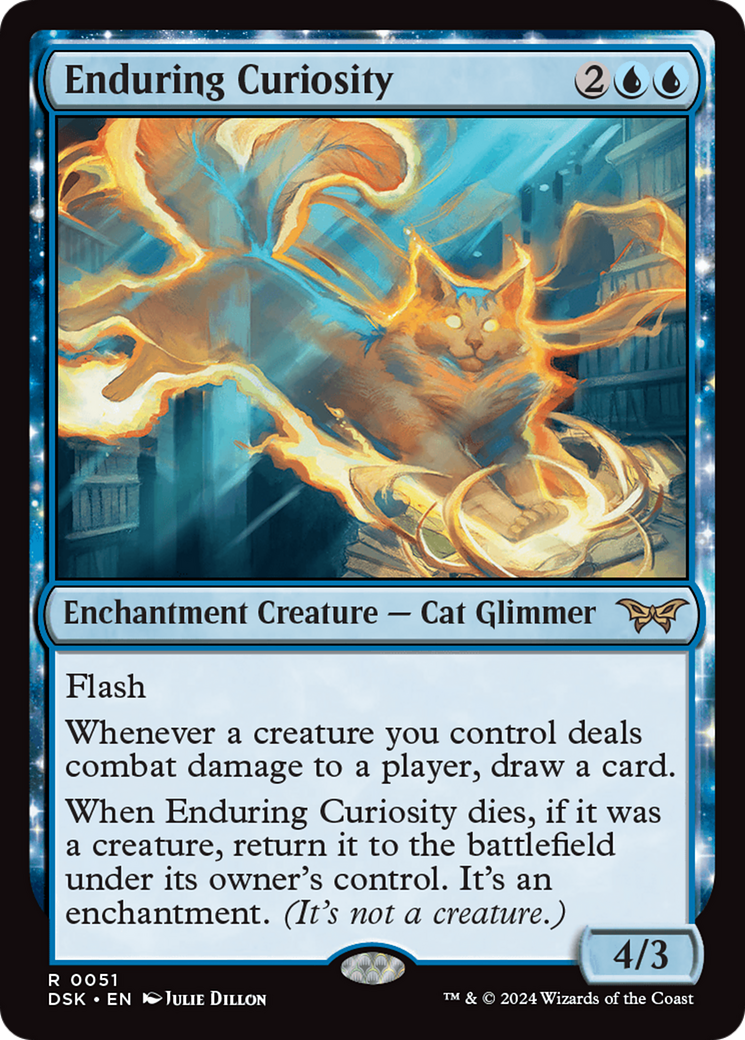 Enduring Curiosity [Duskmourn: House of Horror] | Boutique FDB TCG