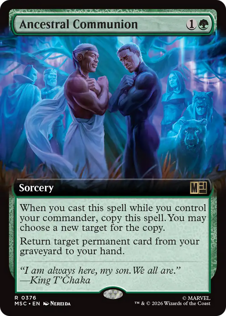 Ancestral Communion (Extended Art) [Marvel Super Heroes Commander] | Boutique FDB TCG