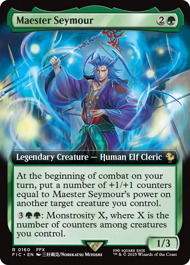 Maester Seymour (Extended Art) [FINAL FANTASY Commander] | Boutique FDB TCG