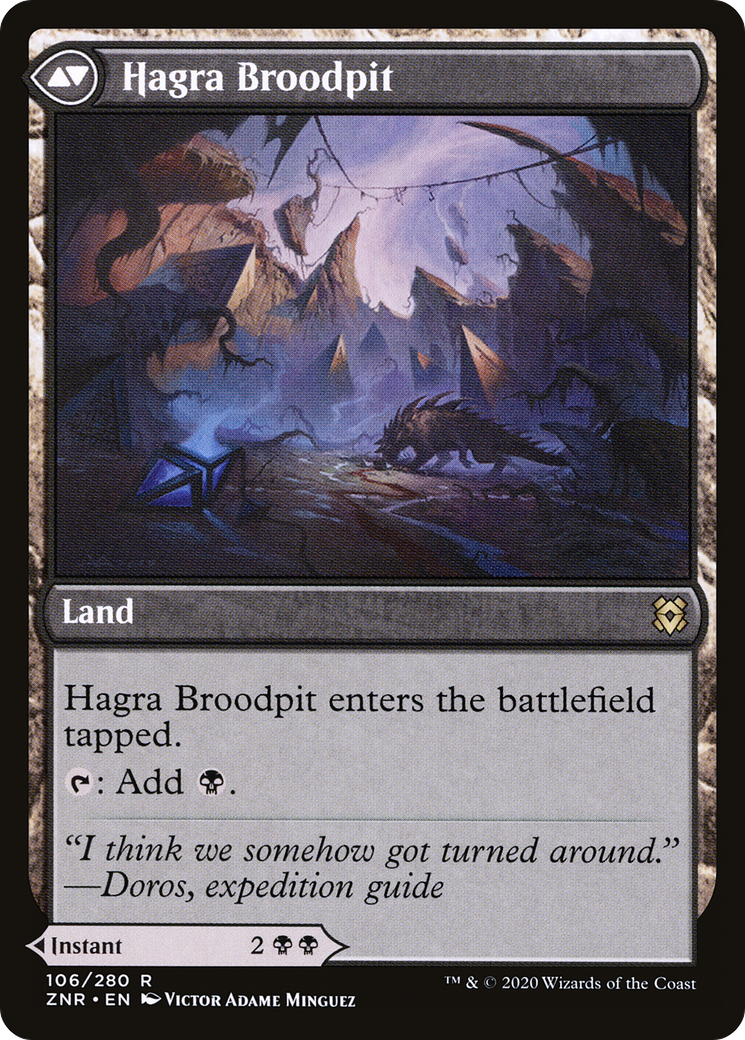 Hagra Mauling // Hagra Broodpit [Secret Lair: From Cute to Brute] | Boutique FDB TCG